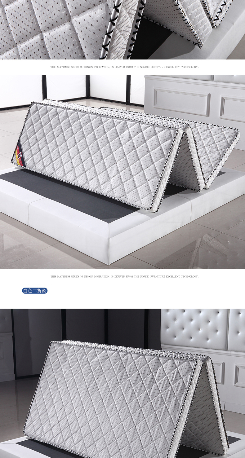 Landes Simmons nệm xơ dừa mat gấp 1,5m núi tự nhiên cọ cọ cọ mat cứng 1,8 mét - Nệm đệm 1m2