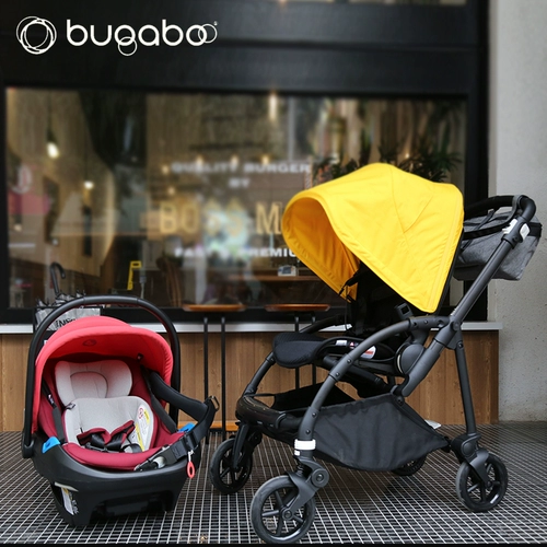Bugaboo, складная коляска для матери и ребенка с сидением, можно сидеть и лежать