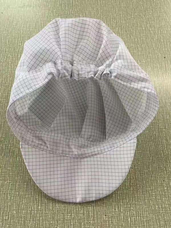 Anti-Static Striped Mesh Small Work Cap, Large Work Cap, Shawl Cap, Women's Work Cap, Unisex Work Cap, Dust-Free Cap