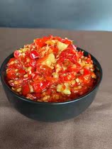 Jiangxi specialty farmhouse handmade fresh chili sauce under Rice radish chili sauce bottled