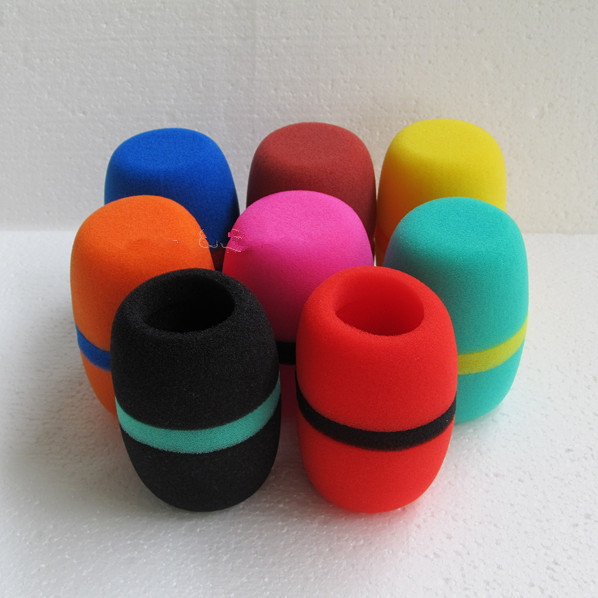 With slotted microphone sleeve Sponge cover Sponge cover Microphone cover Microphone cover with slotted microphone sponge sleeve Mark cover