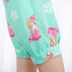 Mei Gaoer lụa đồ ngủ phù hợp với nữ mùa hè trung niên in ngắn tay nhân tạo cotton silk đồ ngủ mặc dịch vụ nhà bộ đồ ngủ 2 dây Bên ngoài ăn mặc