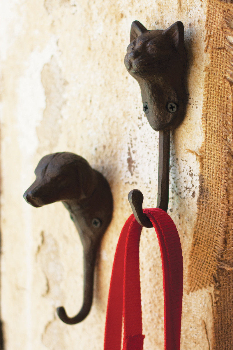 Export European and American iron art hooks cast iron wall hanging decoration retro creative home clothes hat hook wall decoration wall decoration