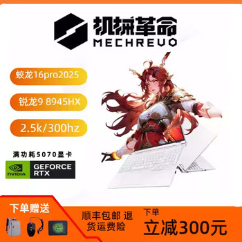 Mechanical Revolution Jiaolong 16Pro Aurora X2025 Laptop Student Office E-Sports Gaming Notebook 5070