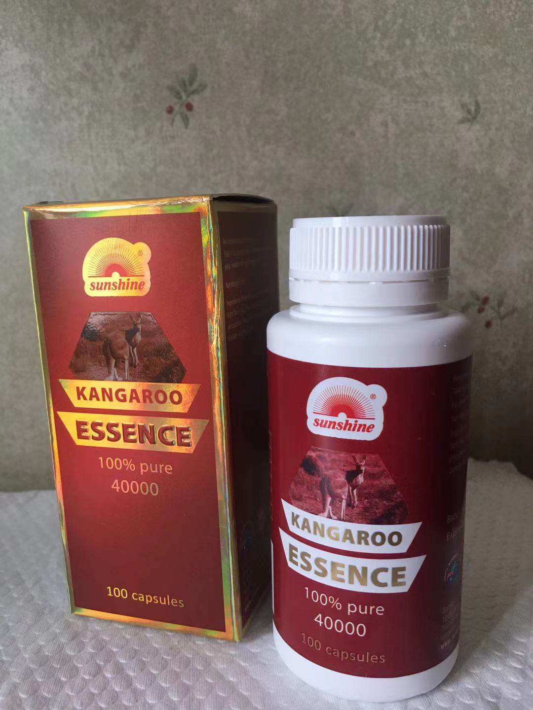 Australian original sunshine kangaroo essence 40000mg 100 capsules high-content men to improve lack of energy and fatigue