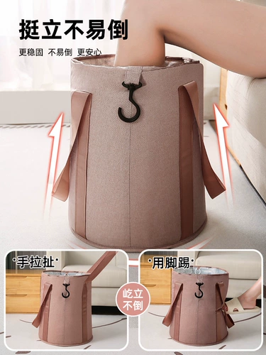 Складная пропитанная ковша сумка для дома портативна над общежитием постоянной температуры с высокой копченой ковшом пузырь