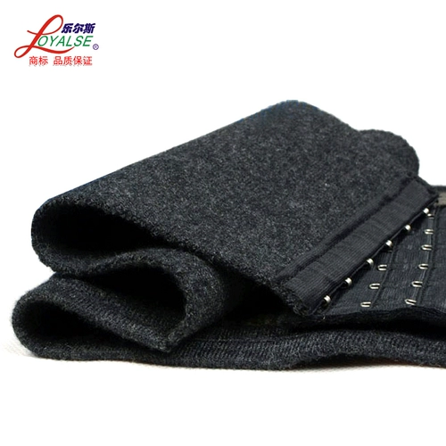 Удерживающий тепло утягивающий пояс на талию, кашемировый шерстяной бандаж пупочный для взрослых