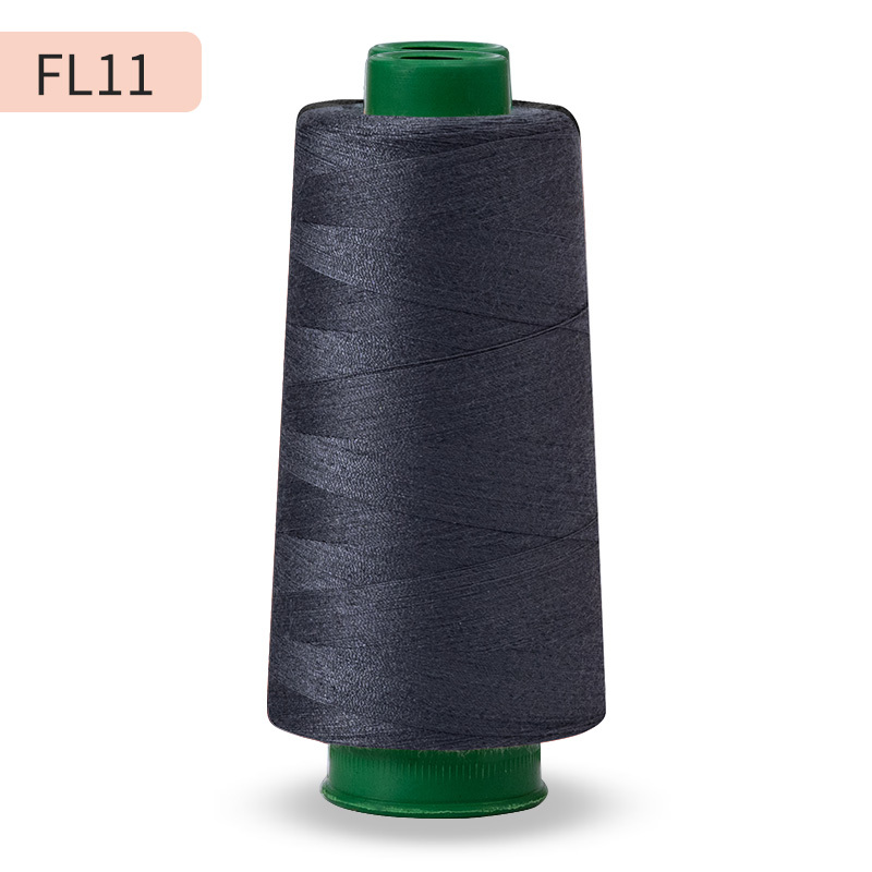 Gray Sewing Thread, Colorful Thread in Spools, 402 Household Sewing Machine Thread, Dark Gray, Light Gray, High-Speed Garment Sewing Thread, Large Spool