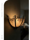 French-Style Shell Wall Lamp, Iron Art, Light Luxury, Living Room, Bedroom, Dining Room Wall Lamp, Vintage Style, High-End Bedroom Room Lighting