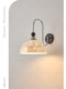 French-Style Creative Shell Wall Lamp for Bedroom Bedside, Atmospheric Wall Lamp, Light Luxury and Elegant Cream-Style Living Room Entrance Lighting