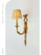 French-Style All-Copper Wall Lamp, European Retro Luxury Creative Personality Villa Living Room Bedside Bedroom Corridor Wall Light