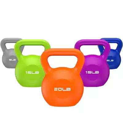 Professional gym kettlebell small dumbbell female fitness home squat equipment lifting pot 5-20 pounds boxing explosive power male