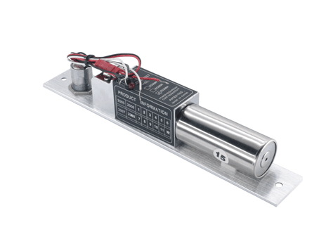 Luxjian EC235H wide voltage electric mortise lock special electric mortise lock for glass door Luxjian brand lock