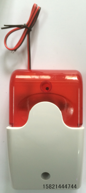 Access control sound and light alarm 12V access control alarm with sound light alarm