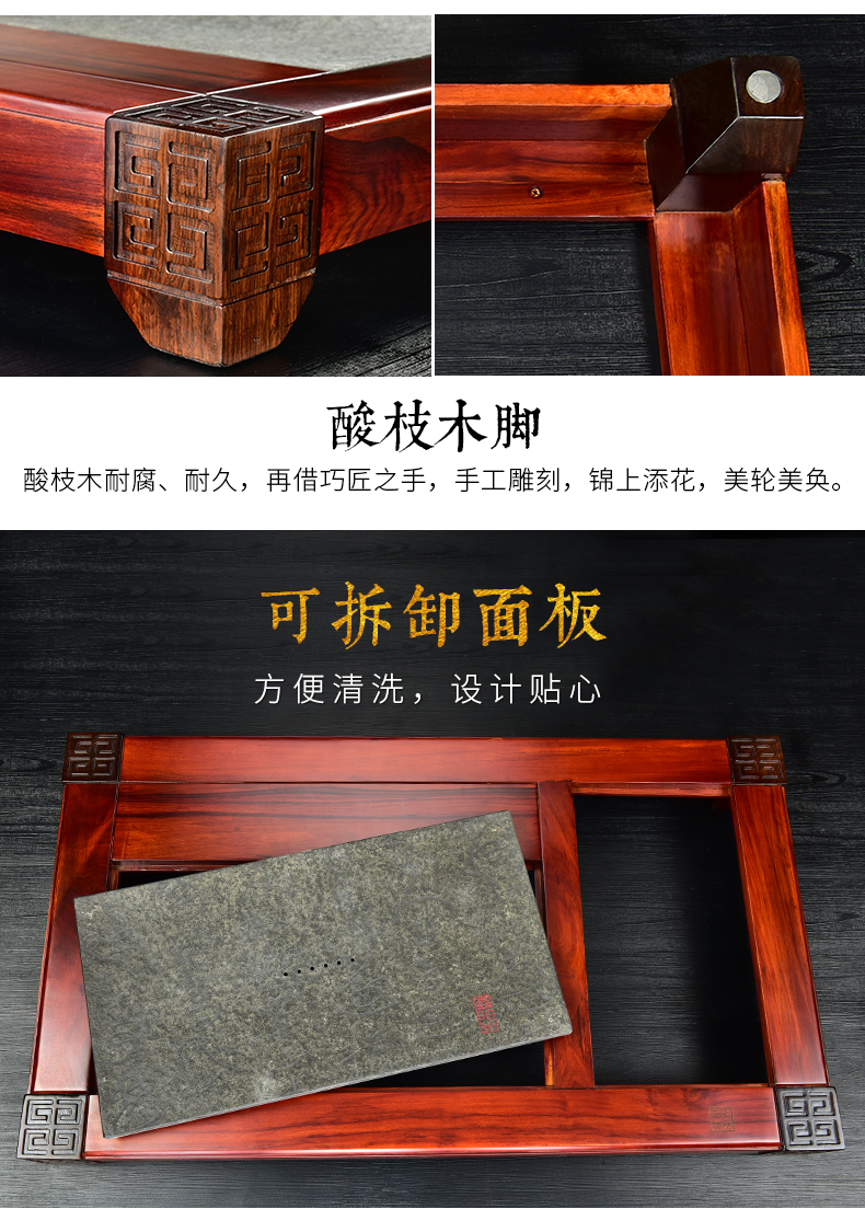 The beginning day, sour branch annatto tea tray was kung fu tea set purple sand tea sets of automatic glass furnace four unity