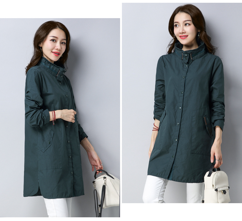 Trench pour femme EUNMSI    en Polyester - Ref 3226777 Image 18