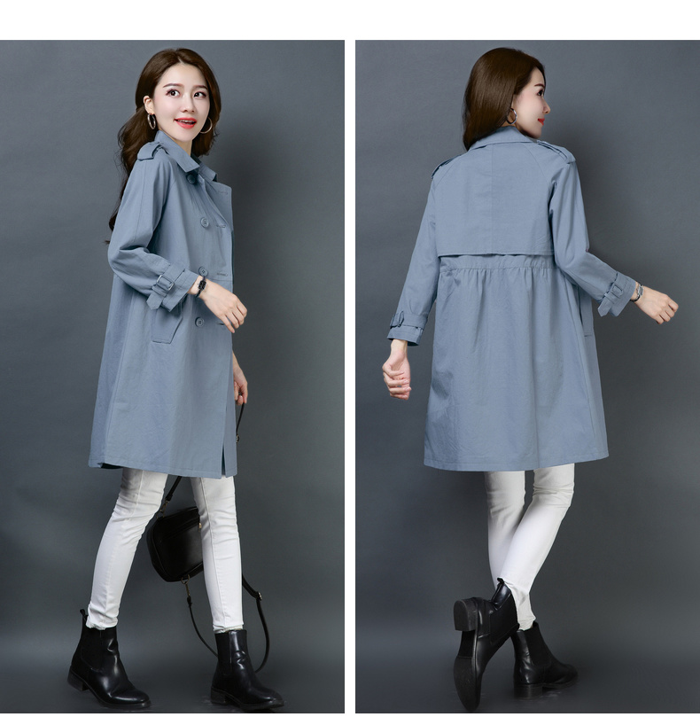 Trench pour femme EUNMSI    en Coton - Ref 3228216 Image 32