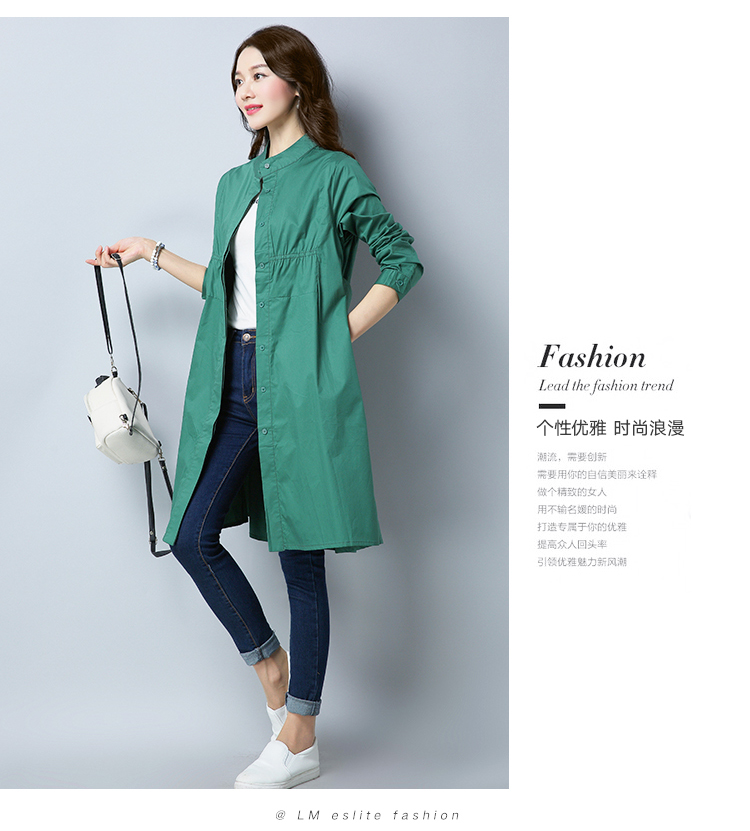 Trench pour femme EUNMSI    en Coton en Coton - Ref 3225761 Image 14