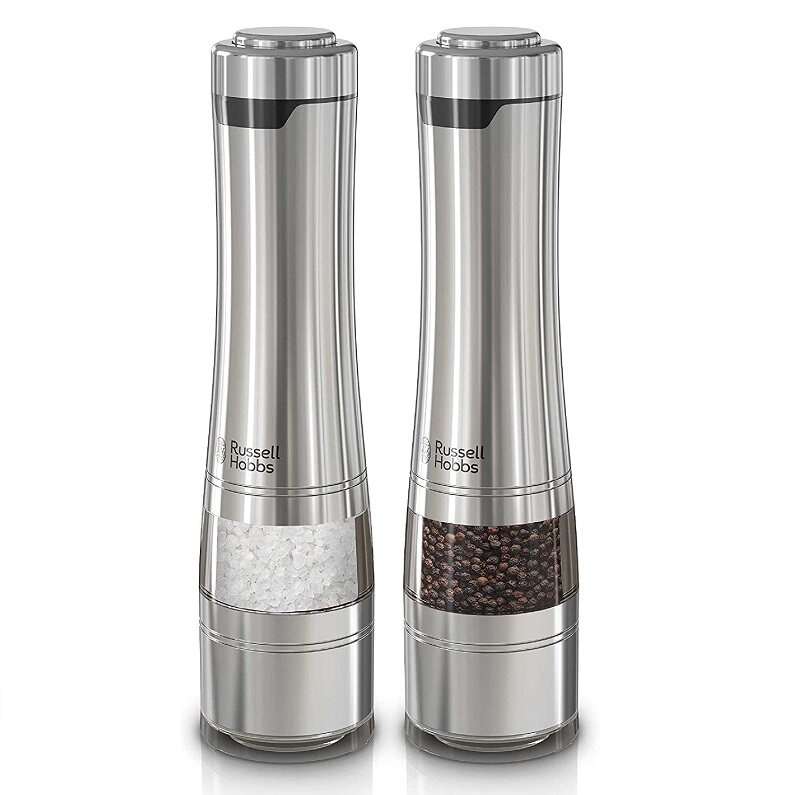 Red Britain imports Russell Hobbs LED Electric Salt and Pepper Grinder Shunfeng