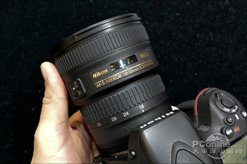 Nikon AF-S 18-35 mm f 3.5-4.5G ED 18-35G Ống kính SLR góc bạc rộng mới