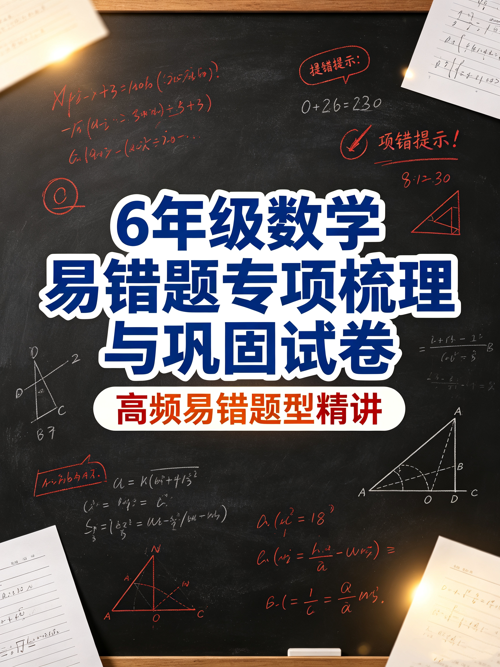 K67768数数学易错题专项梳理与巩固试卷(高频易错题型精讲)-简创库网