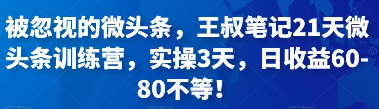 图片[1]-被忽视的微头条赚钱项目：实操3天，日收益60-80不等-暗冰资源网