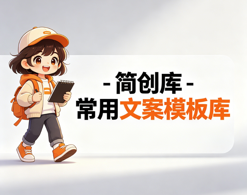 常用文案模板库-简创库，内置开场白、结尾、互动话术、引流话术四大核心模板库-简创库网