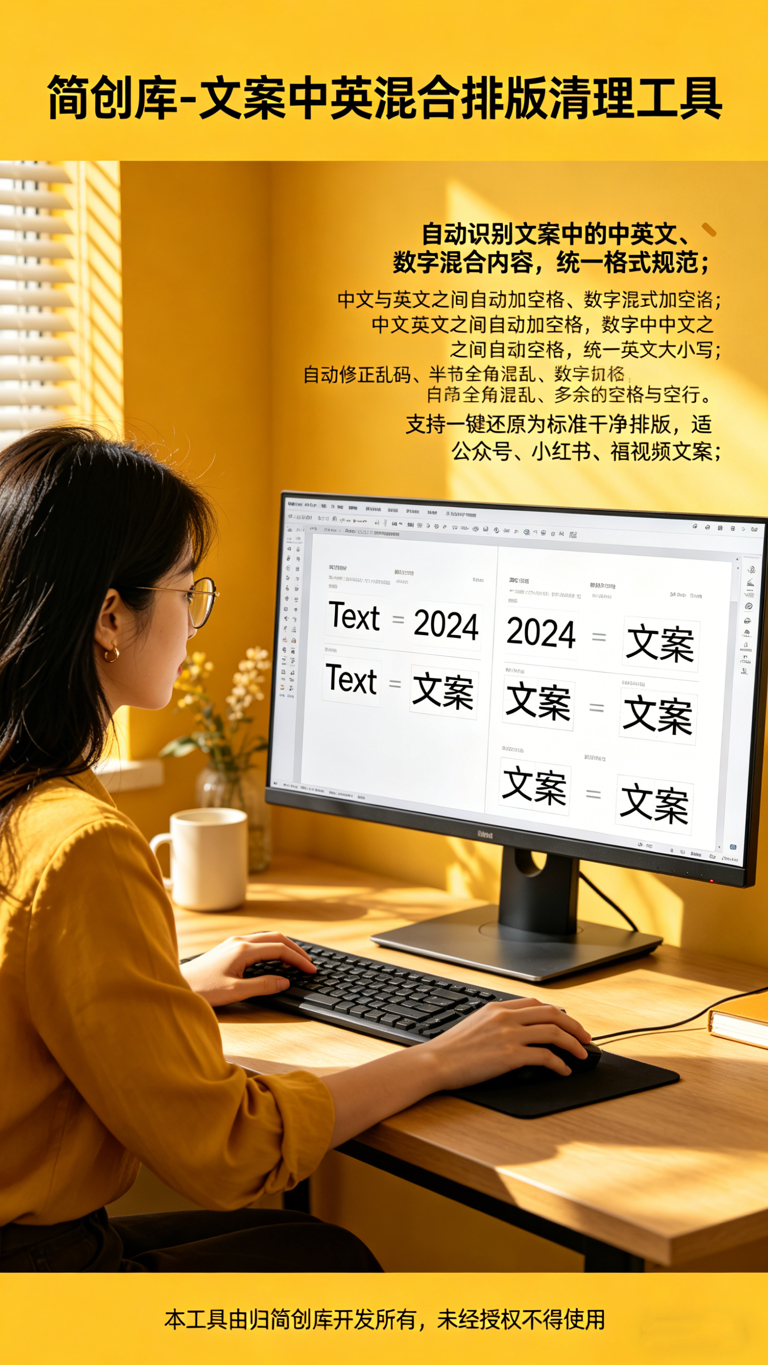 图片[2]-文本文案中英混合排版清理工具-简创库网