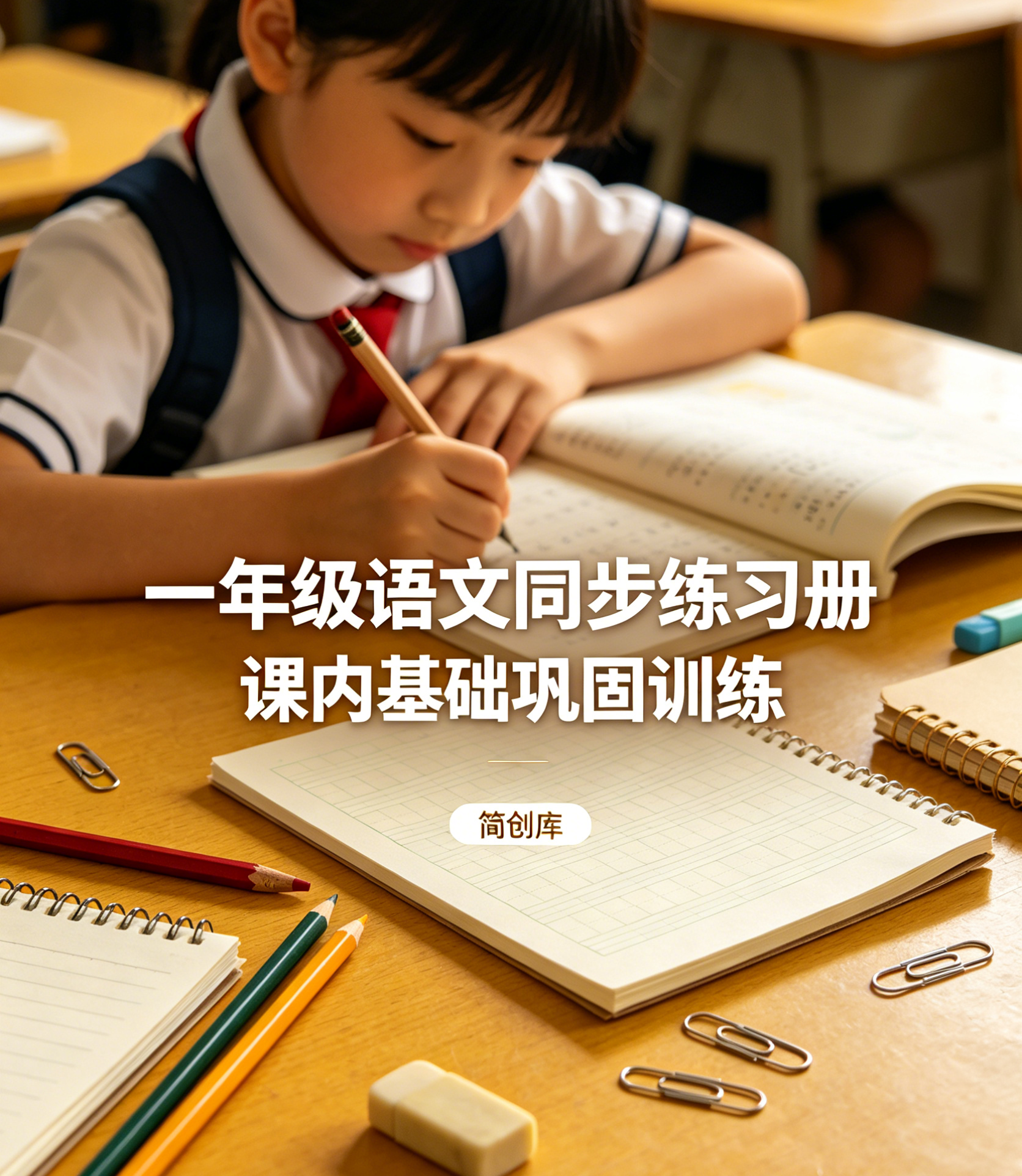 F10001一年级语文同步练习册 课内基础巩固训练-简创库网