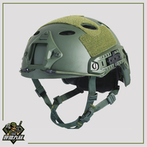 Tactical head FAST helmet goggles PJ tactical helmet military fan wargame real person CS rail expansion module