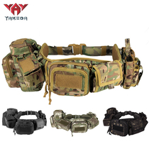 Uncle Hulu wargame multifunctional tactical girdle Yakoda quick release belt accessories bag tool set