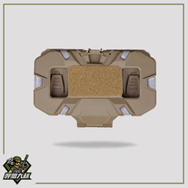 Uncle Hulu wargame tactical vest chest hanging mobile phone navigation board molle mounting fixed bracket accessory