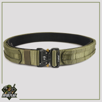 Höping Great Uncles Wargame Tactical Waist Seal Molle System Metal Quick Tear Down Two-way Adjustable Wave Human Belt
