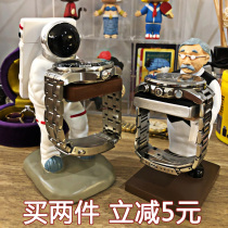 Astronaut watch rack old housekeeper Watch stand watch stand storage tray display stand watch bracket home