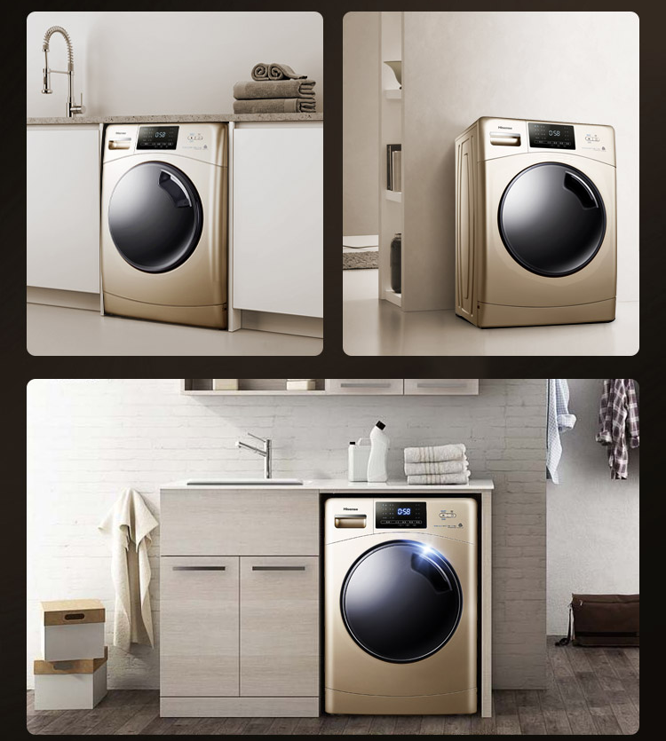 Hisense 海信 HG100DAA125FG 10公斤变频滚筒洗衣机 下单折后¥1699