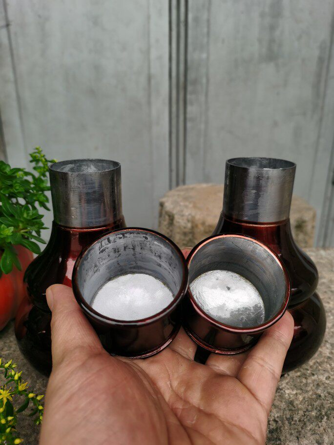 金属罐包装 锡罐葫芦罐锡茶叶罐锡茶罐艺术品摆件