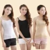 Vest nữ mùa hè chạm đáy phiên bản Hàn Quốc của áo yếm cotton tự trồng vest nữ mặc áo phông không tay cỡ lớn búp bê nữ Áo ba lỗ