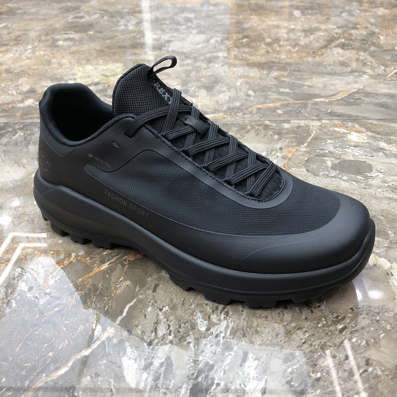 Black Mesh Shoes, Versatile Thick-Soled Casual Shoes, Summer Breathable Men's Shoes, Cloth Lace-Up Outdoor Soft-Soled Sports Shoes for Men