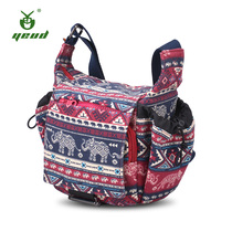 Yeud micro single camera bag retro National style shoulder SLR canvas waterproof female photography bag