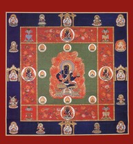 Portrait of Buddha and Bodhisattva Nio Sutra Mandala Nio Sutra Mandala Portrait Photo Paper Double-sided Plastic Cover