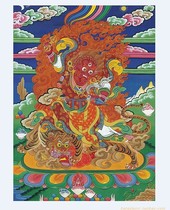 Become acquainted with the wrathful Guru Puba Vajra Dorje Drol Guru Dorje Drolo Guru Rinpoche’s wrath photo paper double-sided plastic