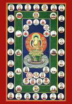 Decorative Big Dipper stars for mandala mandala Buddha and Bodhisattva portraits photo paper double-sided plastic seal