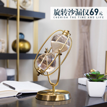 European creative hourglass ornaments modern living room TV cabinet home decorations study desk timer furnishings