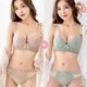 Victoria ngực nhỏ sexy đồ lót ren nữ ngực phẳng tập hợp không có vòng thép bộ áo ngực - Strapless Bras