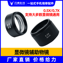Microscope Objective anti-dust mirror Oil-proof mirror 0 5x 7X 0 distance mirror Increase distance Spiegel minimirror