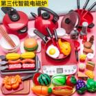 儿童过家家仿真厨房玩具宝宝男孩女孩做饭男孩炒菜煮饭锅厨具套C