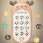 宝宝手机玩具0-3岁4婴儿益智早故事儿童音乐电话可啃咬仿真模型C