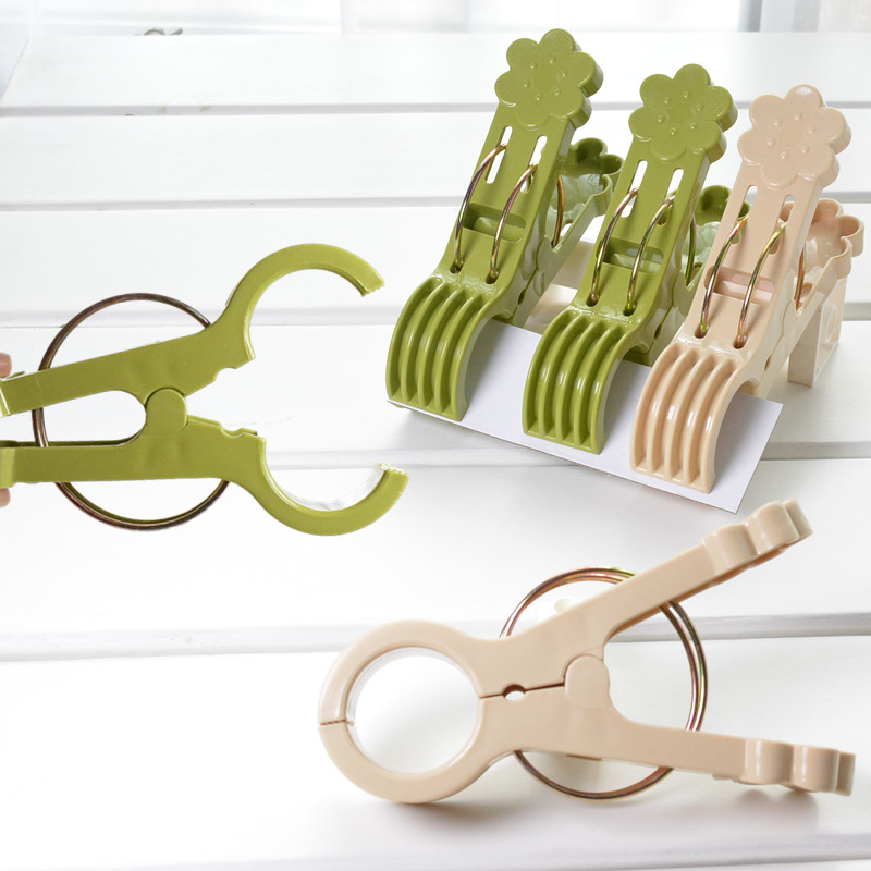 Huahu windproof drying quilt large clip plastic drying clip clothes clip quilt clip household strong clothes clothes clipped