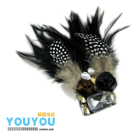 Broche Lovers en plume - Ref 1174123 Image 20