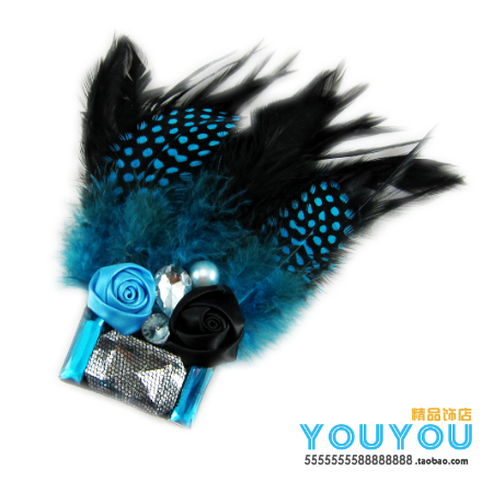 Broche Lovers en plume - Ref 1174123 Image 19